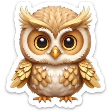 
Golden owl – Glowing feathers




Baby owl – Fluffy, tiny wings








 sticker