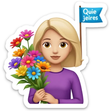 Get well soon for a girl I care about and say it in Spanish sticker