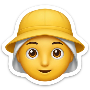 şapka takan ördek sticker