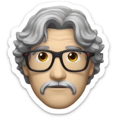 profesor la casa de papel sticker