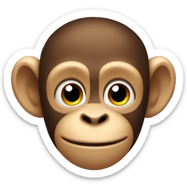 monkey  sticker