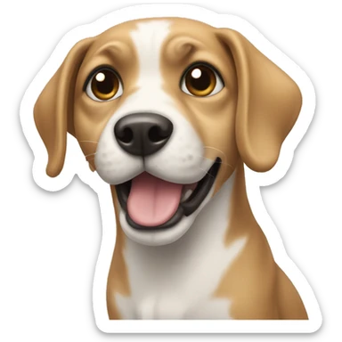 Dog sticker