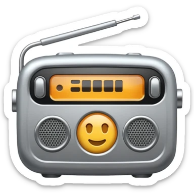 39 / 5.000
Create an FM radio emoji with no background sticker
