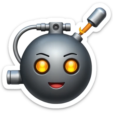 Crie um emoji de uma bomba c4  sticker