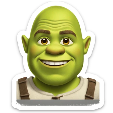 Shrek sticker