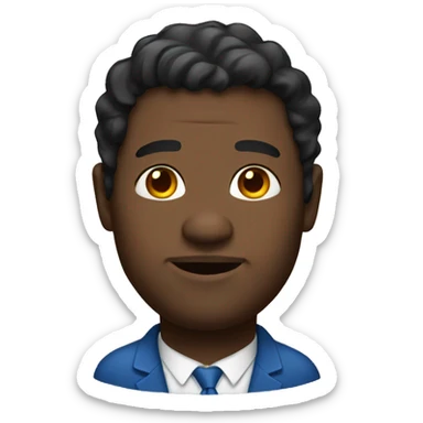 create a fat black man sticker