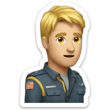 solier thousand yard scared sticker