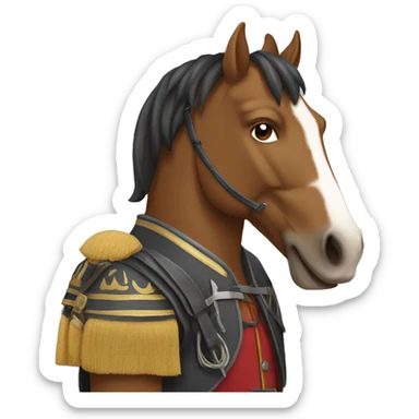 tubarão a cavalo sticker
