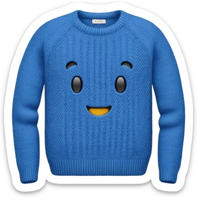 knitted garment sticker