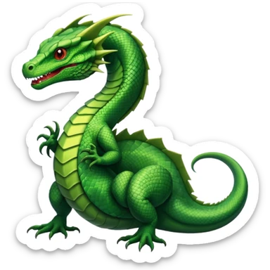 Basilisk sticker