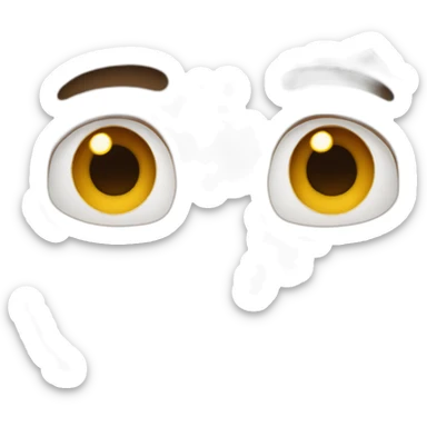 Guy with freckles and brown hair and hazel eyes sticker