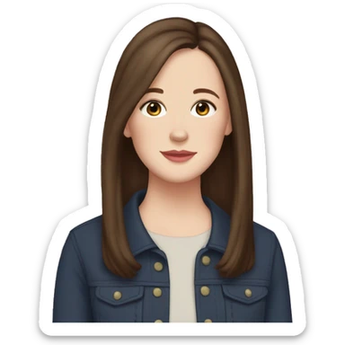 Rory gilmore girl  sticker