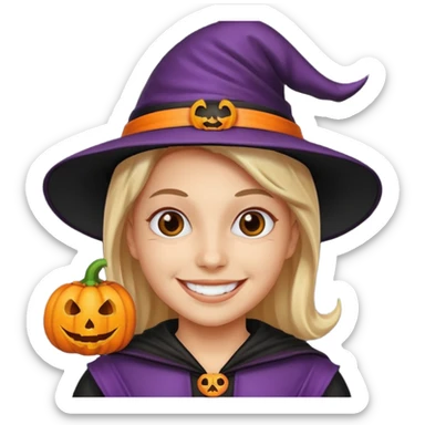 Halloween sticker