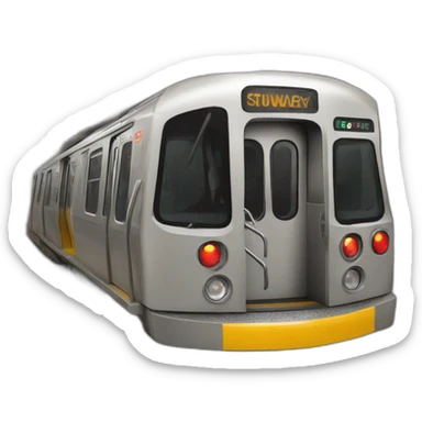 subway transport sticker