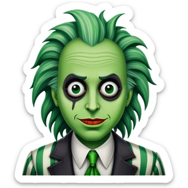 Beetlejuice  sticker