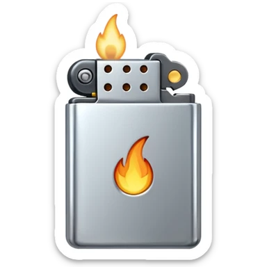 lighter  sticker