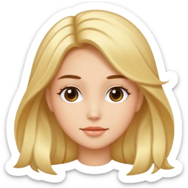 Hair and skin beauty with biotin, zinc and vitamins. sticker