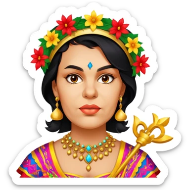 Colorful Parade Participant sticker