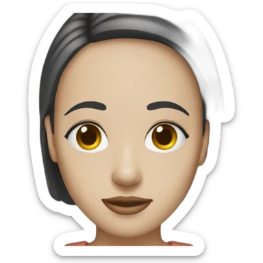 Mulher malhando sticker