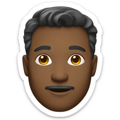 male designer sticker