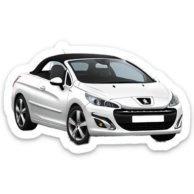 Peugeot 308 cc sticker
