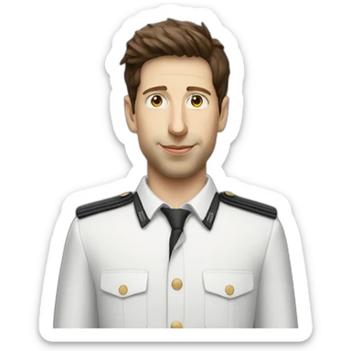 Sam Altman in Hugo boss German uniform sticker