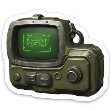 Pip-boy in Skyrim sticker