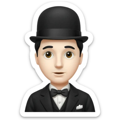 charlie chaplin sticker
