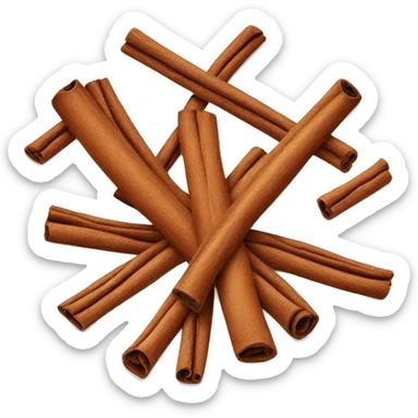Cinnamon sticker
