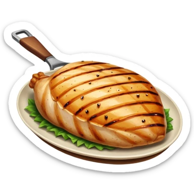 one Grilled Chicken breast sticker