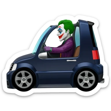 GTI joker sticker