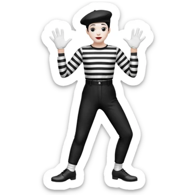 Mime sticker