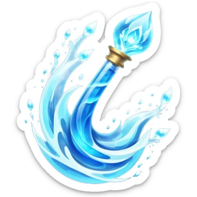 water elemental weapon sticker