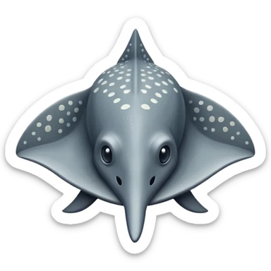 British stingray sticker