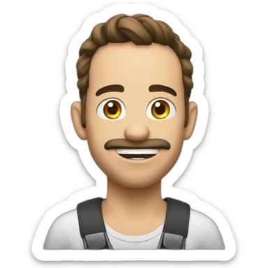 bruleur de gaz sticker