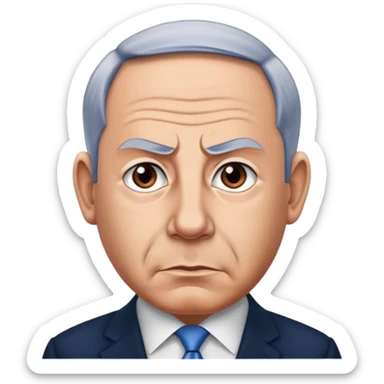 Benjamin Netanyahu sticker