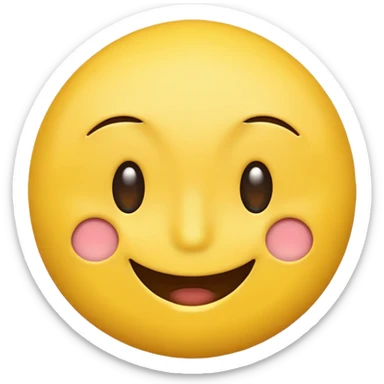 Emoji, smiley face with 1 eye closed sticker