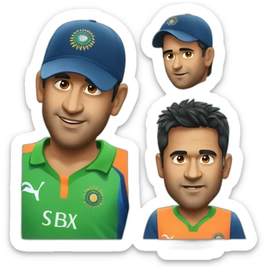 Ms dhoni World Cup emoji sticker