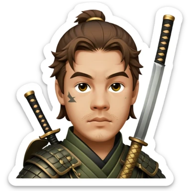 Ancient Samurai sticker