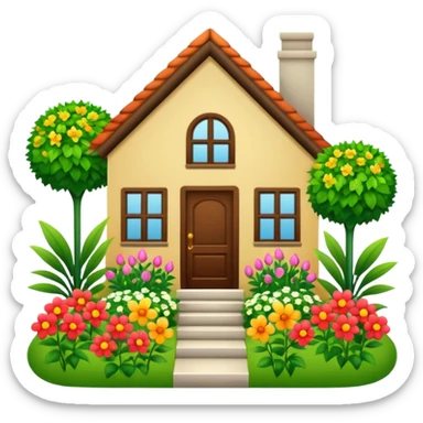 Home garden sticker
