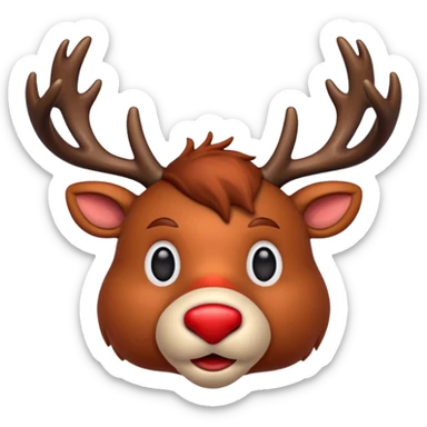 Rudolph sticker