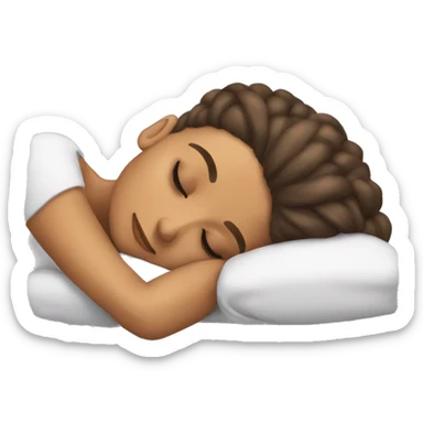 Ariana Grande sleeping sticker