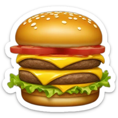 Burger king mascot logo 2009 sticker