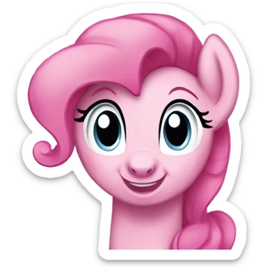 Pinkie pie sticker