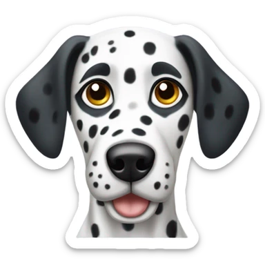 Dalmatian sticker