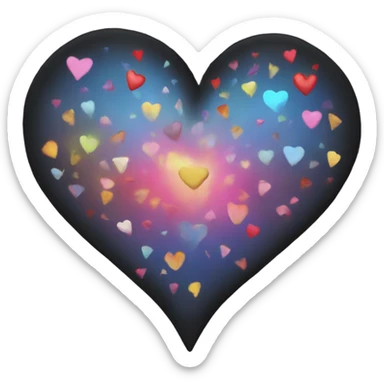Coldplay heart sticker