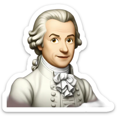Mozart sticker
