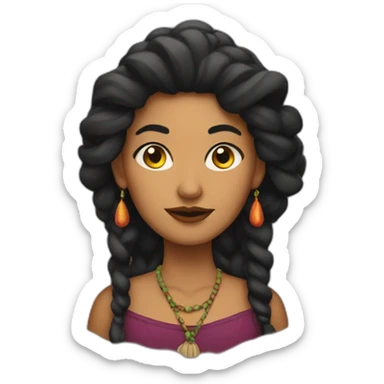 bruja simpatica sticker