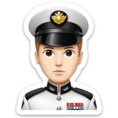 Star Wars Imperial officer in uniform sticker