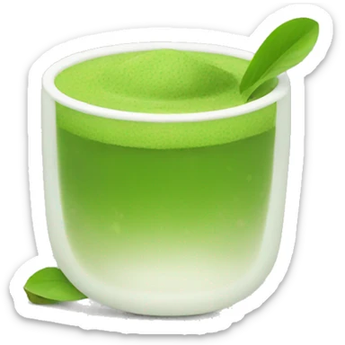 Matcha sticker